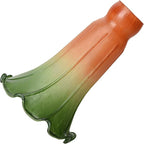 Bieye LS23 Lily Flower Blown Glass Lampshade by Bieye