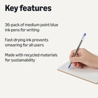 Amazon Basics Ballpoint Pens, 36 Pack - Image 2