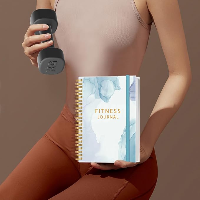 Simplified Fitness Journal for Women & Men, A5 Workout Journal/Planner Daily - Image 7