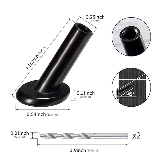 RiaYer 40 Pack 45 Degree Angle Protective Sleeves, T316 Marine Grade Cable - Image 2