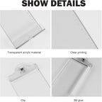 2 Pcs Monitor Memo Boards for Computer, Office Desk Accessories, - Image 4