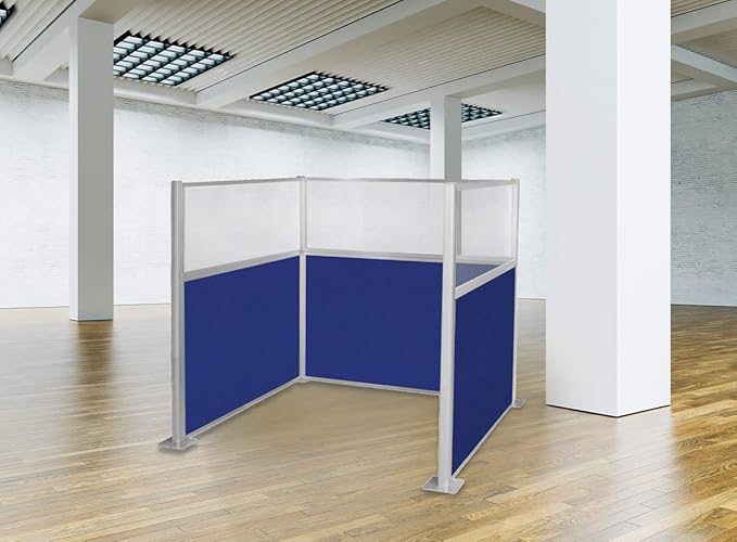 Versare Hush Panel Cubicle Kit | Workstation Partition Walls | Sound Dampening - Image 2