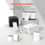 MUNBYN 2.25"x1.25" Thermal Sticker Labels, 1000 Sheets/Roll - Image 4