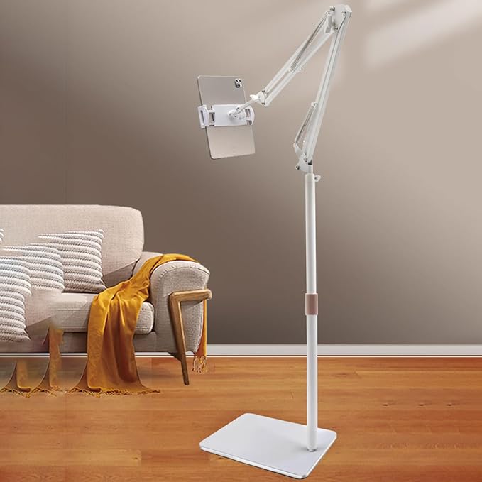 Hosann Century Tablet Floor Stand, 360 Degree Adjustable Height Stretchable Arm - Image 5