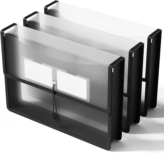 ThinkTex Plastic Expanding File Folder, Transparent envelopes - Image 8