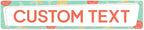 Custom Sign, Custom Street Sign, 11 Font Colors, 13 Font Styles, 4 Hole Options by MySignCenter