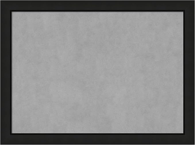 Amanti Art Black Framed Magnetic Board 23x31 Medium Vision Board by AmantiArt