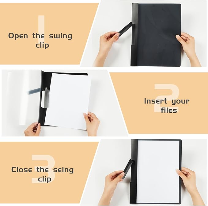 Maitys 25 Pack Durable Clear Report Covers - Image 6