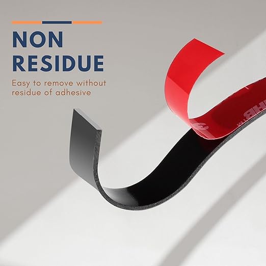 3M Double Sided Mounting Tape 2 Pack 5925 VHB 1" Width Black Foam Tape High - Image 3