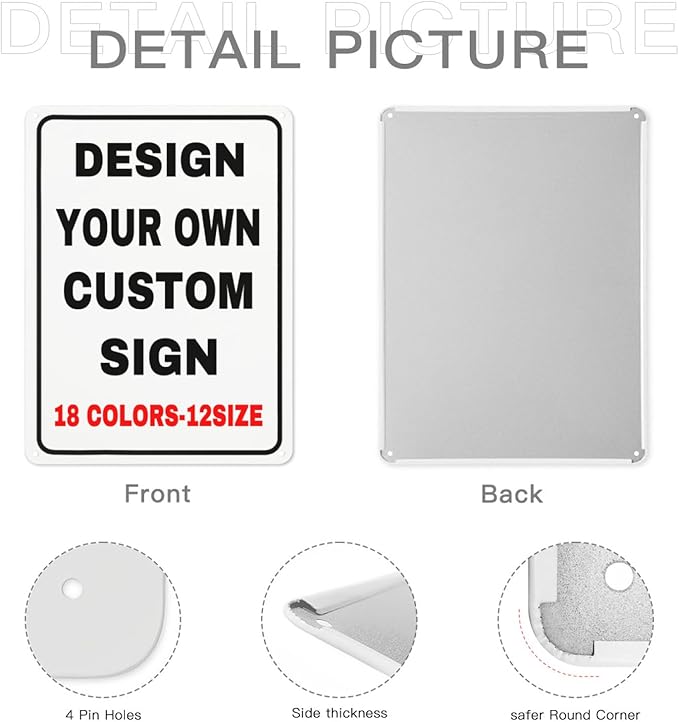 Custom Outdoor Metal Personalized Sign - Image 6