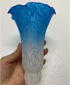Bieye LS04 Lily Flower Blown Glass Lampshade - Image 2