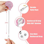 Aoryalps Retractable Badge Reel Holder Retractable - Image 5