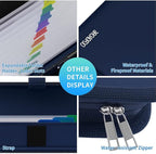 Fireproof & Waterproof Accordion File Organizer – Fireproof File Folder - Image 4