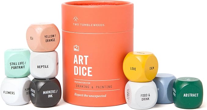 Two Tumbleweeds Art Dice - Image 8