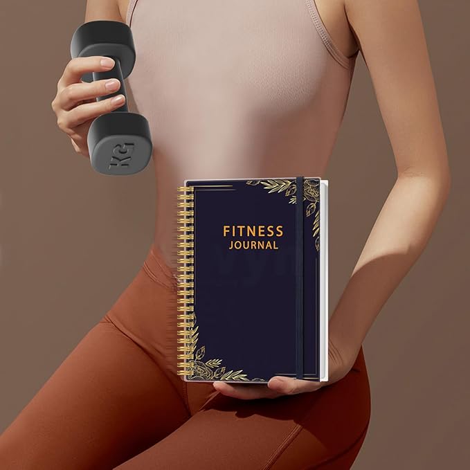 Simplified Fitness Journal for Women & Men, A5 Workout Journal/Planner Daily - Image 7