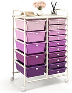 DORTALA 15-Drawer Rolling Storage Cart by DORTALA