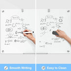 36 x 24 Inches Glass Whiteboard, Magnetic Glass Dry Erase Board - Image 2