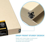 Lineco Museum Archival Storage Box, 11.75x15.25x1.5 in. Drop Front Design. - Image 4