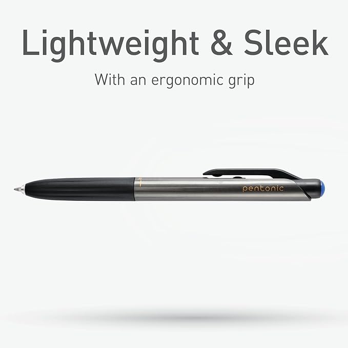 Pentonic GR-T Retractable Gel Pens, 0.7 mm Fine Point, Smooth Writing - Image 6