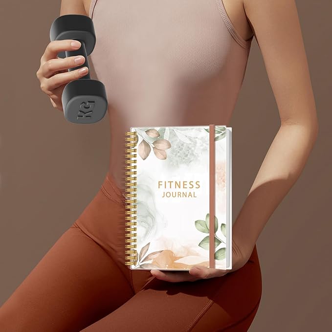Simplified Fitness Journal for Women & Men, A5 Workout Journal/Planner Daily - Image 7