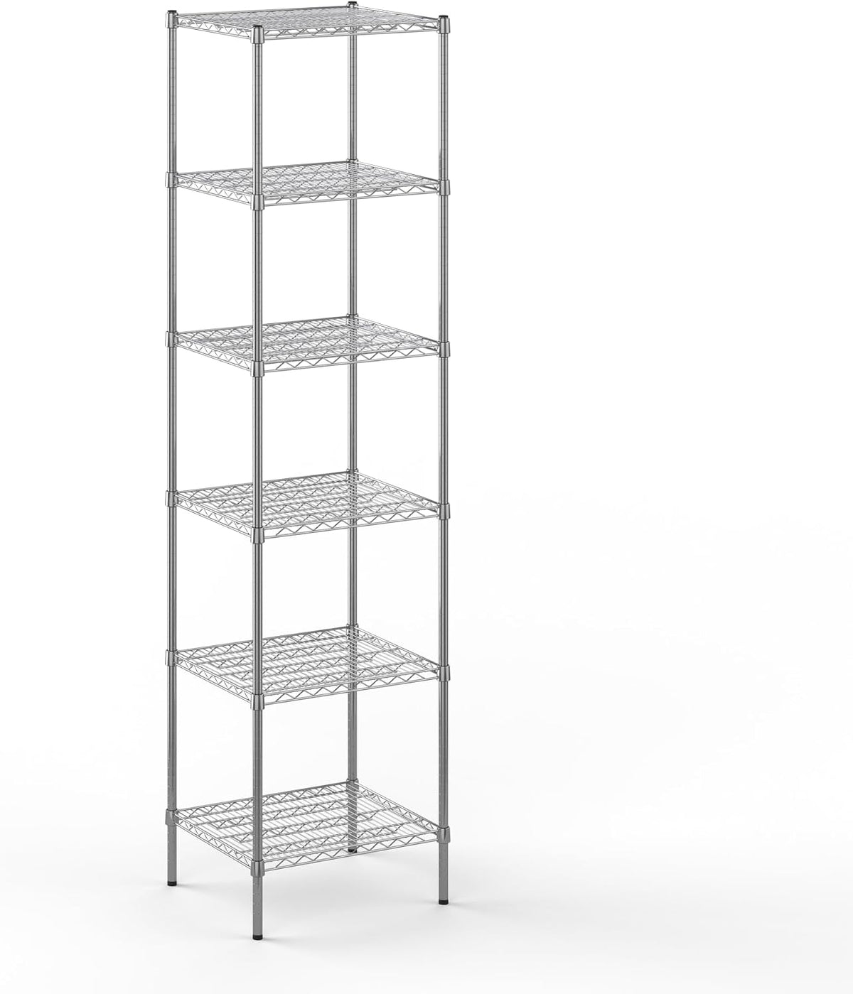 Regal Altair 21" Deep x 24" Wide x 96" Height Wire Shelving Kit | 6-Tier | NSF