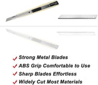 WEKOIL 30Pcs Snap Off Utility Knife Blades - Image 4
