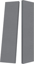 2” Thick Acoustic Panels with Hanging Brackets to the Wall, Light Grey by UMIACOUSTIC