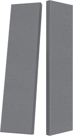 2” Thick Acoustic Panels with Hanging Brackets to the Wall, Light Grey by UMIACOUSTIC