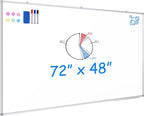 Maxtek White Board Dry Erase 72 x 48, Magnetic Dry Erase Whiteboard by Maxtek
