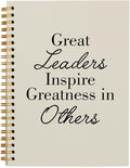 OXW Beige Notebooks for Work, Employee Appreciation Gifts, Leadership Gifts by Unknown