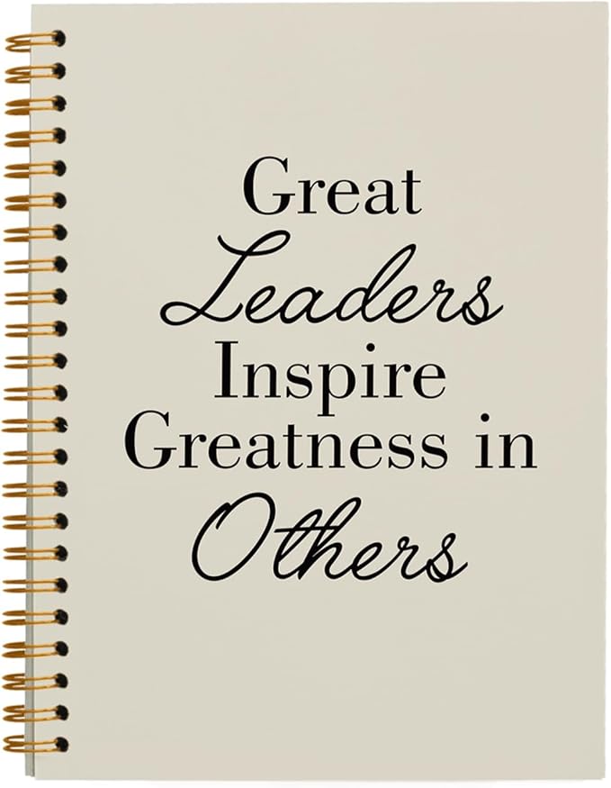 OXW Beige Notebooks for Work, Employee Appreciation Gifts, Leadership Gifts by Unknown