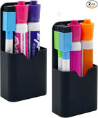 VieFantaisie 2 PCS Magnetic Pen Marker Holder, Magnetic Dry Erase Marker Holder by VieFantaisie