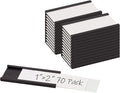 Realth C Channel Magnetic Label Holders 70 Pack 1'' x 2'' by Realth