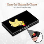BWEGRHE Slim Credit Card Holder, Dinosaur RFID Blocking Metal Wallet - Image 6