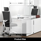 Kuyal Office Chair Mat for Hardwood Floor, Easy Glide, Floor-Protector - Image 6