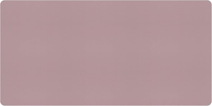 Bloss Pink Desk Mat, Large Mouse Pad, Non-Slip Desk Protector Mat, Leather Desk by Bloss
