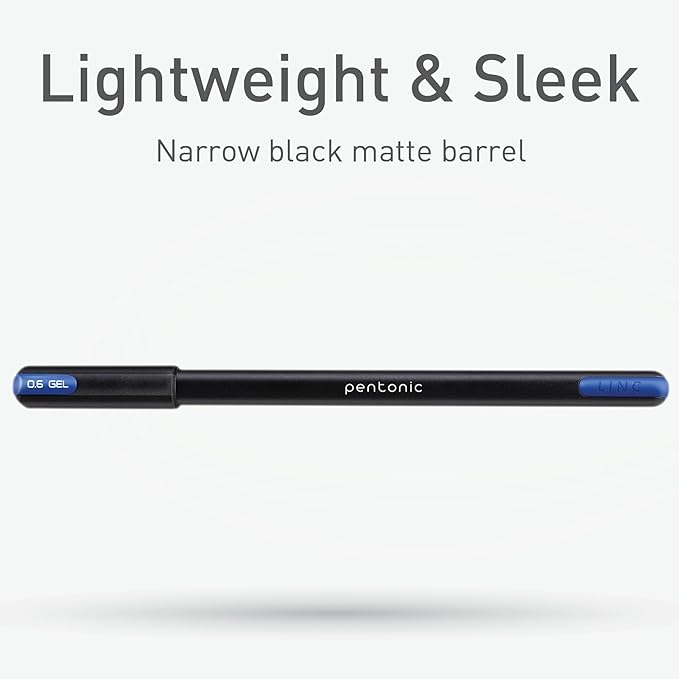 Pentonic Gel Pens, Medium & Fine Point, Smooth Writing - Image 6