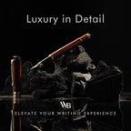 Wordsworth & Black Fountain Pen Set, Luxury Bamboo Wood - Image 2