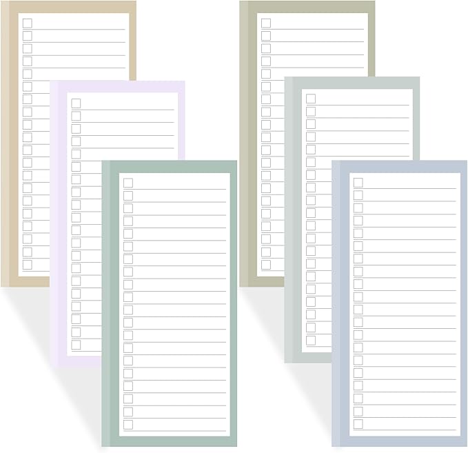 BIPEND 6 Pack Magnetic Notepads by Unknown