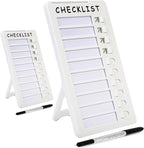 2pcs Dry Erase Chore Chart, Standable Whiteboard Checklist Board, Chore Chart by SENWHAL