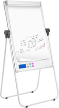 U-Stand Magnetic Whiteboard Easel 36 x 24 Inch, Double Sided Dry Erase Board by DexBoard