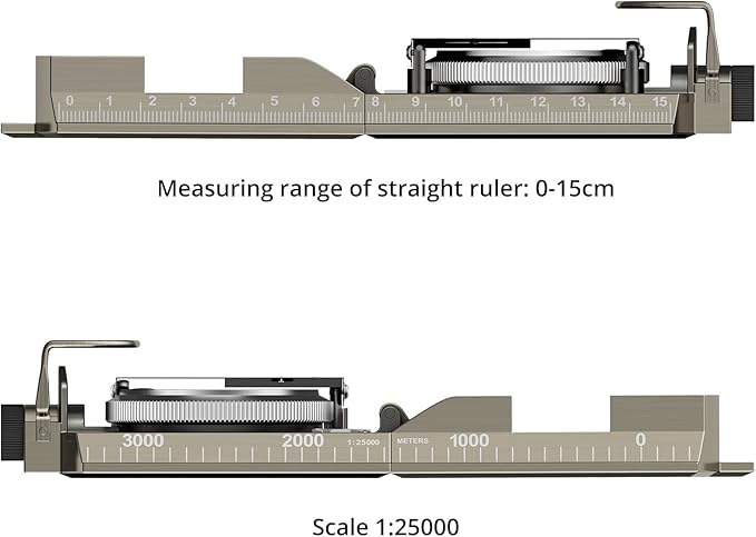 Anbte Compass Hiking Survival, IP65 Waterproof Metal Compass - Image 7