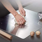 KORVOS Stainless Steel Cutting Board, 15.7" x 11.8" Double-Sided Cutting Boards - Image 5
