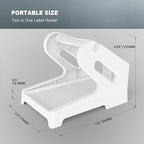 Vazioyar Thermal Label Holder for Rolls and Fan-Fold Labels, Sticker Roll - Image 2