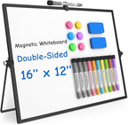 Grtard Dry Erase Magnetic White Board, Portable Small Whiteboard Set, Dry Erase by Grtard