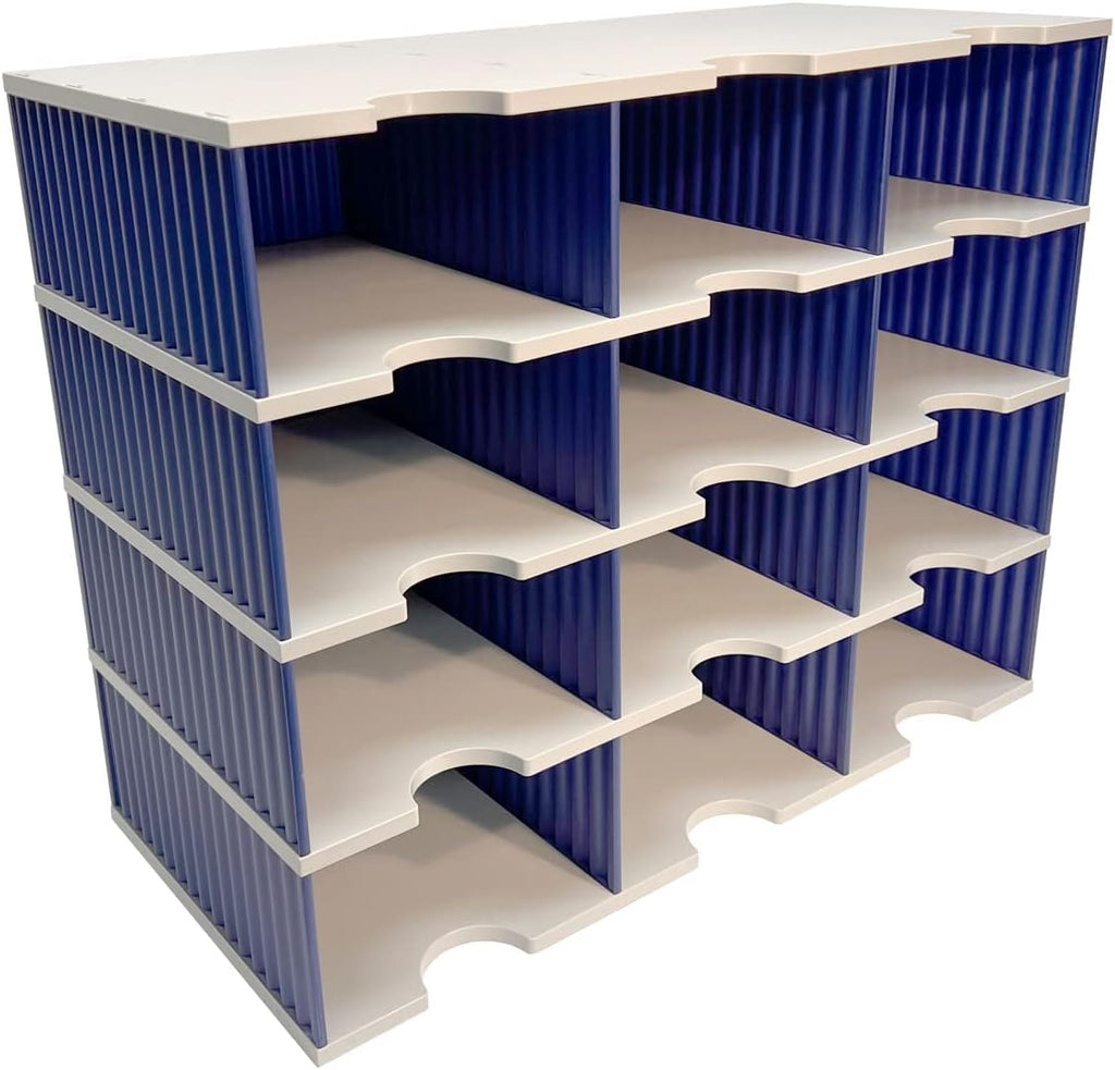 Ultimate Office TierDrop Jumbo 12-Compartment High-Wall Sorter