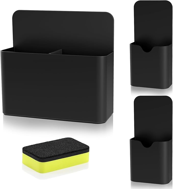 MoKo Magneitc Dry Erase Marker Holder Set, 1 Large by MoKo