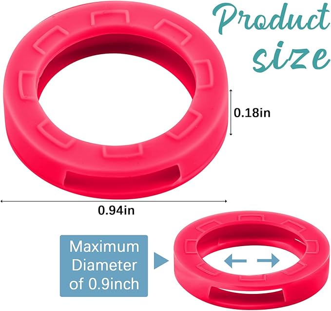 Blulu 80 Pieces 1Inch Colored Key Covers Caps Tags Covers Set Plastic Key Color - Image 3