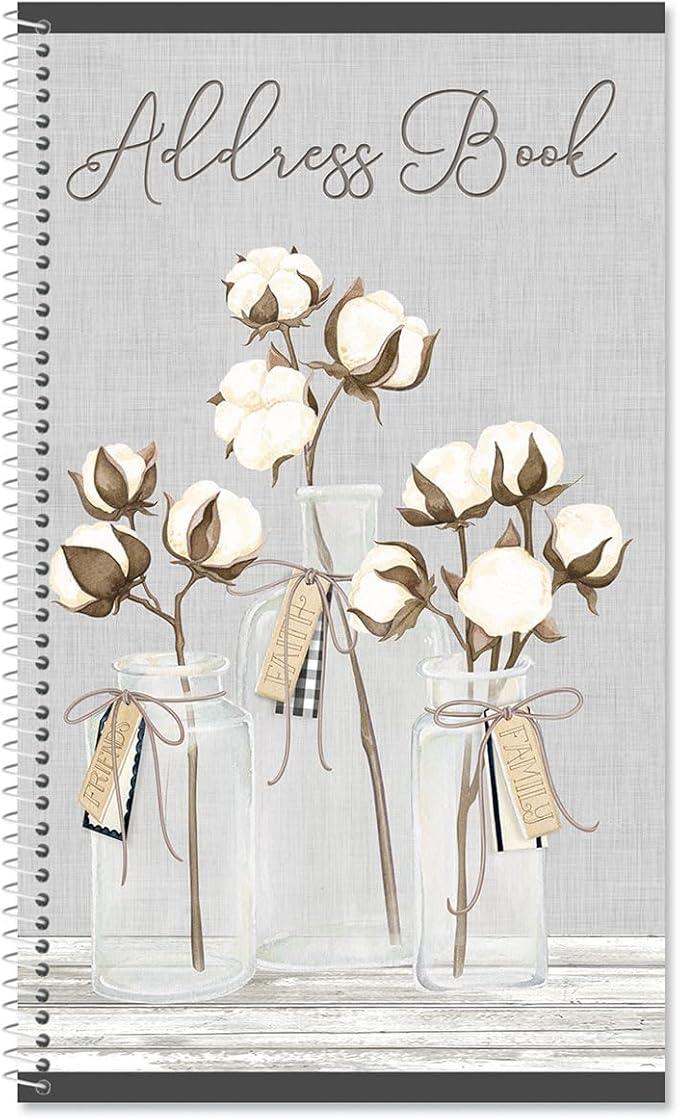 Current Farmhouse Bolls Address Book by Current