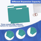 File Folder, HERKKA 30 Pack 1/3 Cut Tab File Folders, File Folders Great - Image 4